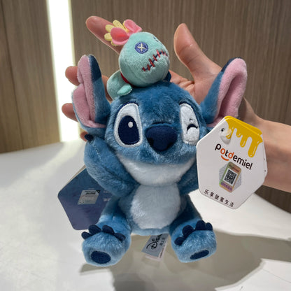Cartoon Plush Doll Keychain - Cute Stuffed Animal Bag Charm