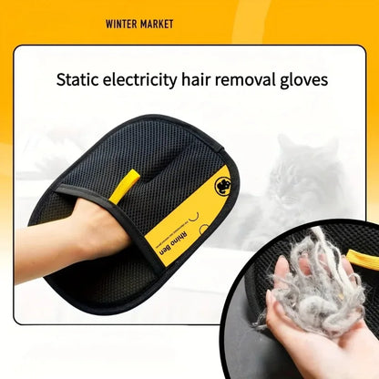 Pet Hair Removal Gloves – Double-Sided Cat & Dog Brush (2-Pack)