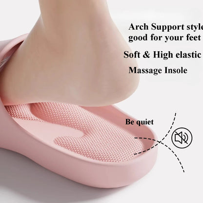 EVA Non-Slip Slides – Lightweight Breathable Indoor Slippers for Couples