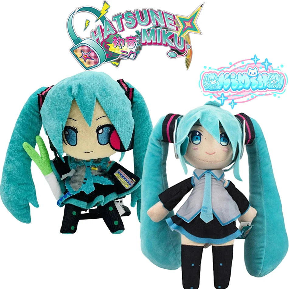 Hatsune Miku Plush Doll – Soft Anime Stuffed Toy