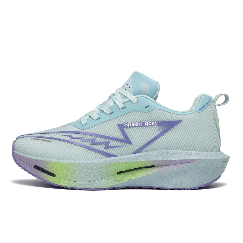 Carbon Plate Running Shoes – Non-Slip Shock-Absorbing Sports Sneakers