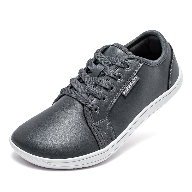 Barefoot Sneakers Wide Toe Box Zero Drop Lace-Up for Men Women