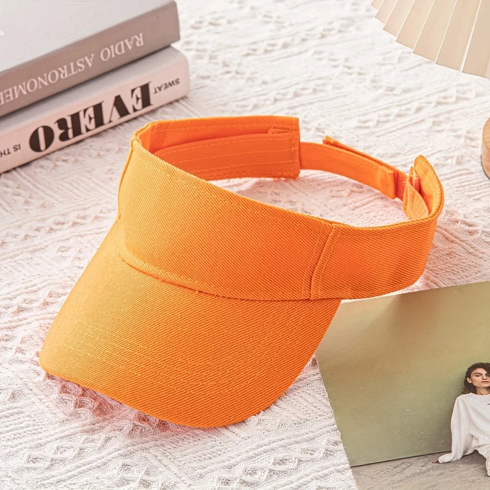 Sun Visor Cap – Adjustable Breathable Outdoor Sports Hat