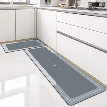 Diatomite Kitchen Mat – Non-Slip Super Absorbent Floor Rug