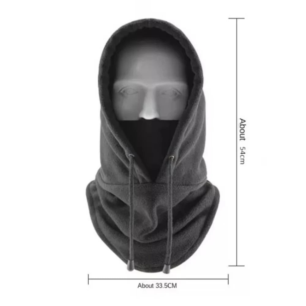 Winter Fleece Balaclava Hood with Face Mask