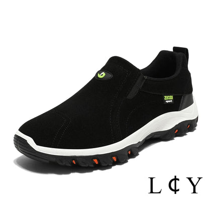 Men's Slip-On Hiking Shoes | Waterproof Anti-Slip Outdoor Sneakers