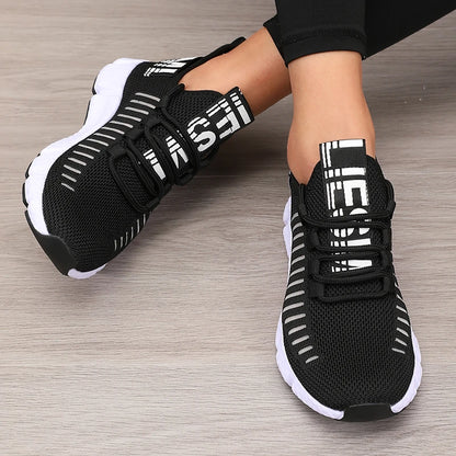 Women's Mesh Sneakers – Lightweight Breathable Athletic Walking Shoes