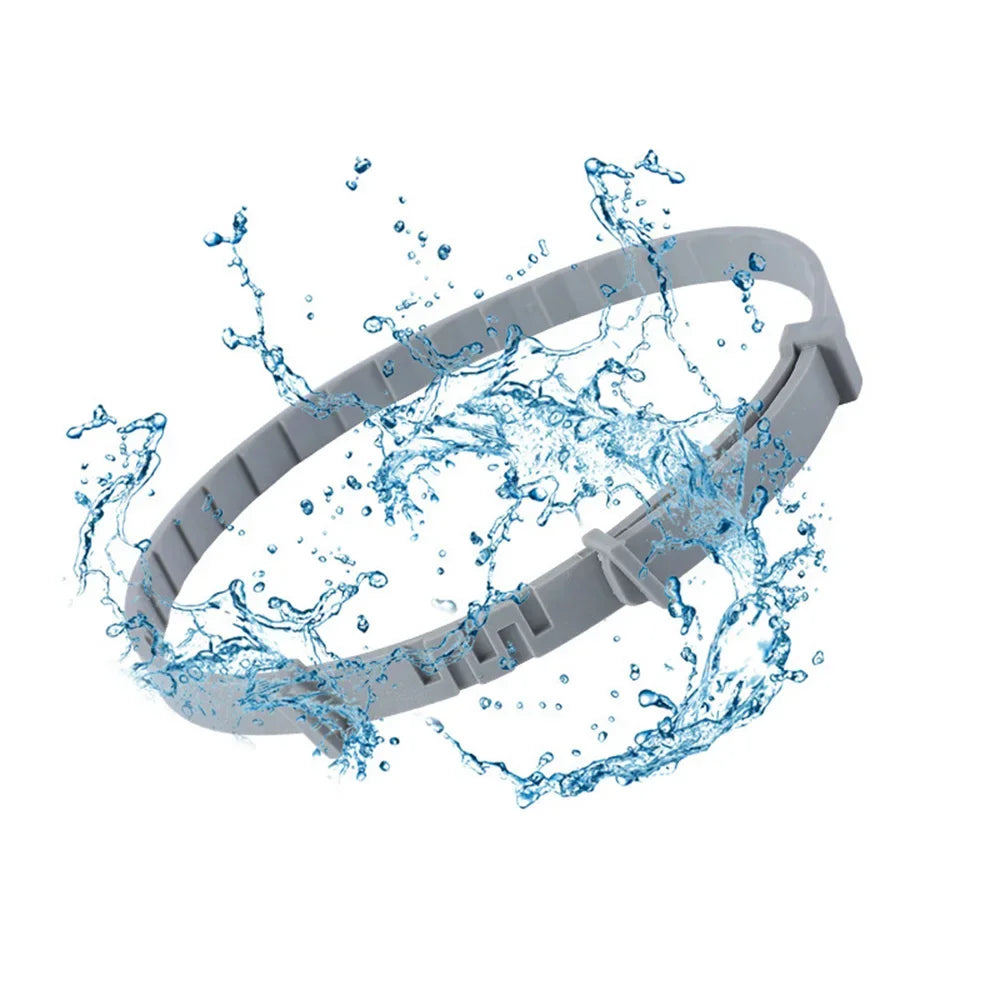 Adjustable Waterproof Pet Collar for Cats & Dogs