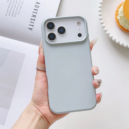 Matte Candy Color Phone Case Iphone 17 Air 16 16e 15 Pro Max Liquid Silicone Shockproof Protection