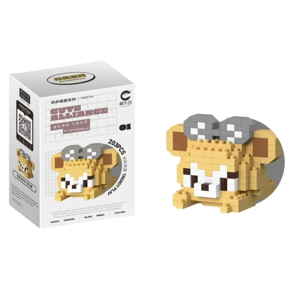 Disney Tsum Tsum Mini Building Blocks – Cartoon Micro Brick Figures