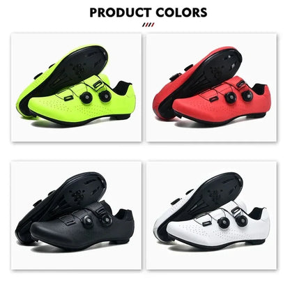 MTB Cycling Shoes Men – Dual Dial Road & Mountain Bike Sneakers