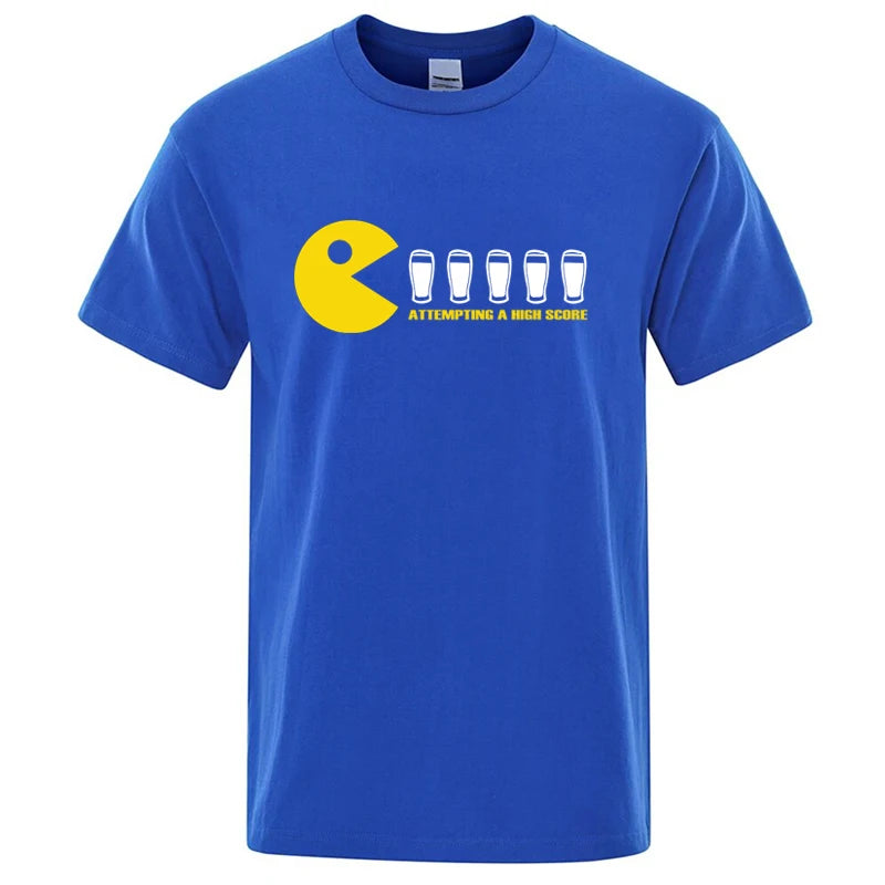 Funny Graphic T Shirt Cotton Blend Casual Tee
