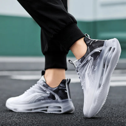 Men's Air Cushion Sneakers – Stylish Non-Slip Athletic Running Shoes