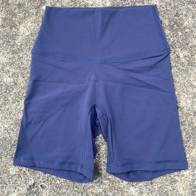 Women's High-Waist Biker Shorts – Squat-Proof Yoga & Gym Shorts
