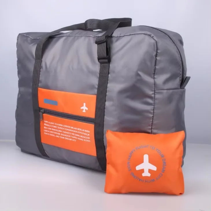 Foldable Waterproof Travel Duffel Bag – Large Capacity Carry-On