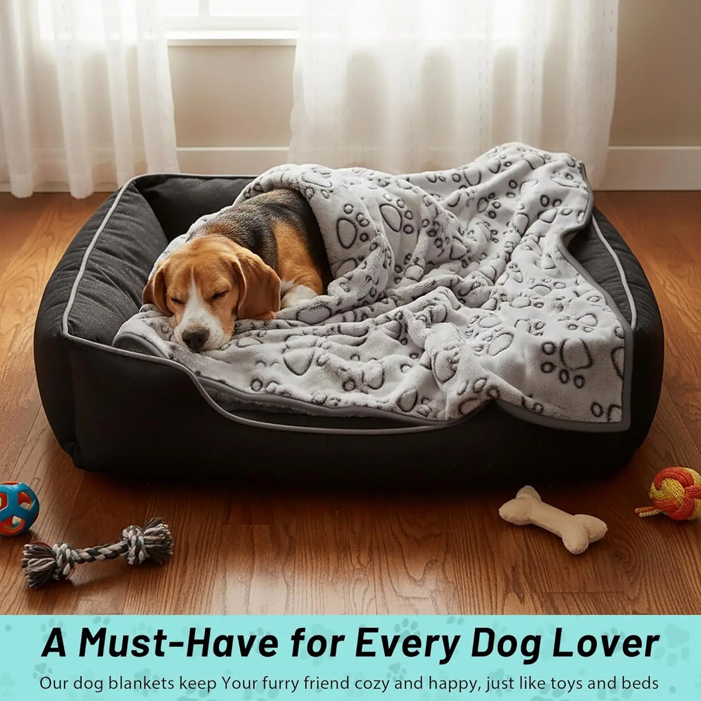 Pet Blanket - Soft Washable Fleece for Dogs & Cats