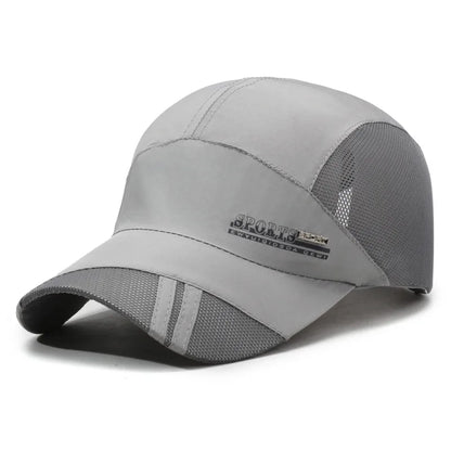 Quick-Dry Mesh Baseball Cap – Unisex Summer Sports Hat