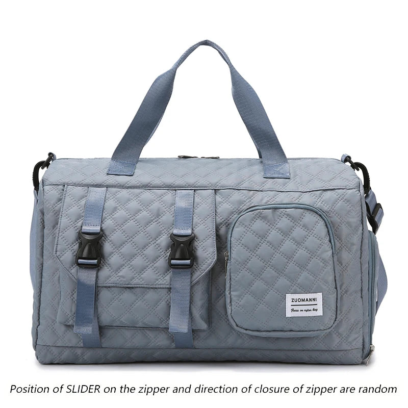Nylon Travel Duffle Bag Large Gym Sports Overnight Bag
