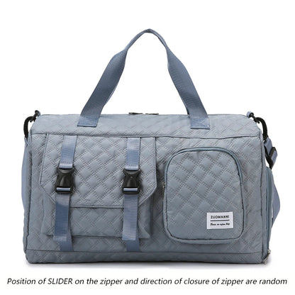 Nylon Travel Duffle Bag Large Gym Sports Overnight Bag