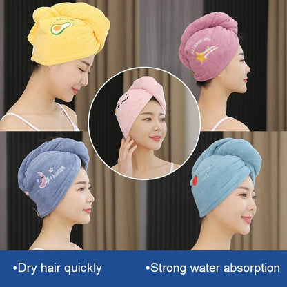 Microfiber Hair Towel Wrap – Quick Dry Turban for Women