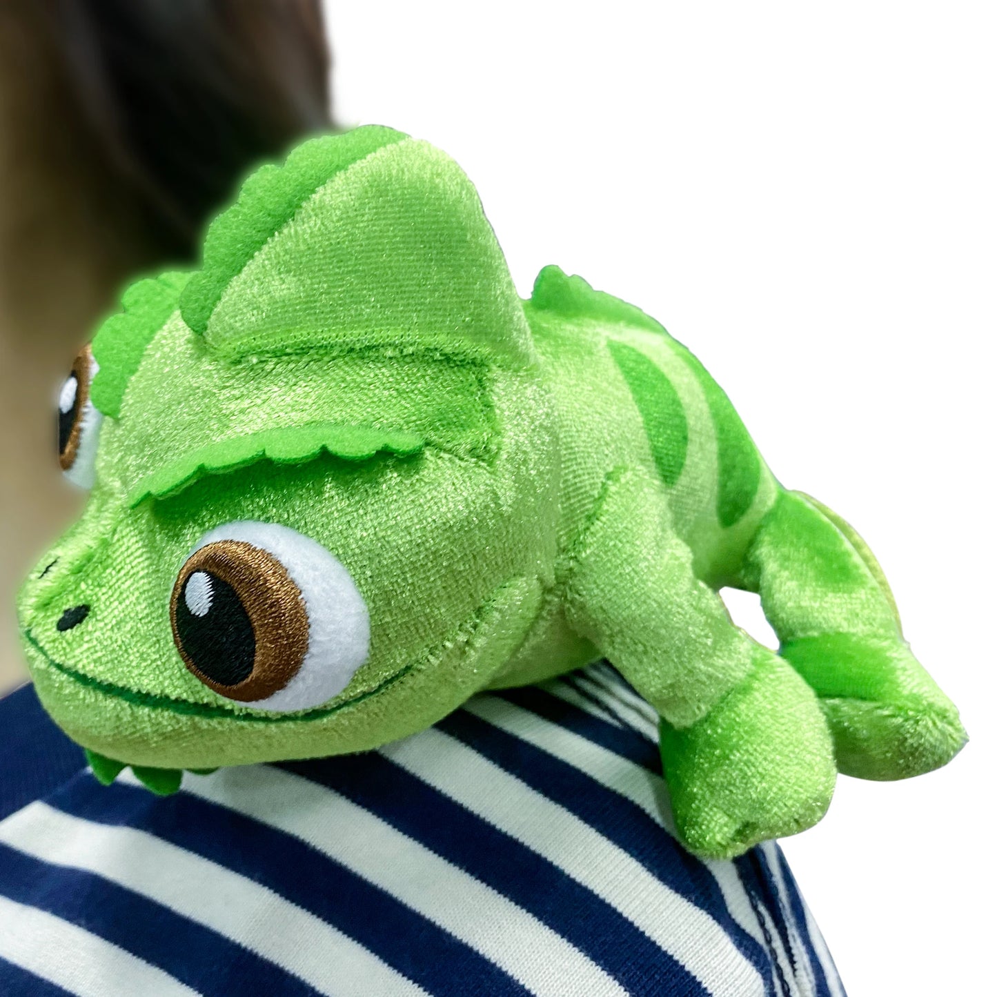 Pascal Chameleon Plush Toy 6.7in – Rapunzel Stuffed Animal Gift