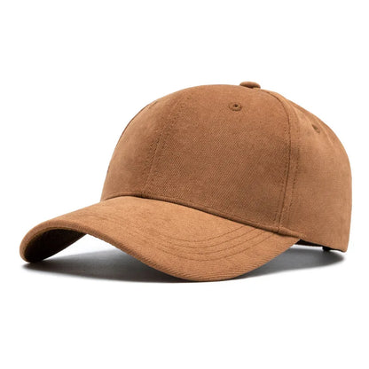 Unisex Snapback Baseball Cap – Solid Retro Adjustable Hat for Men & Women