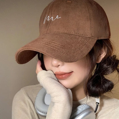Retro Letter Embroidered Baseball Cap – Unisex Summer Hat