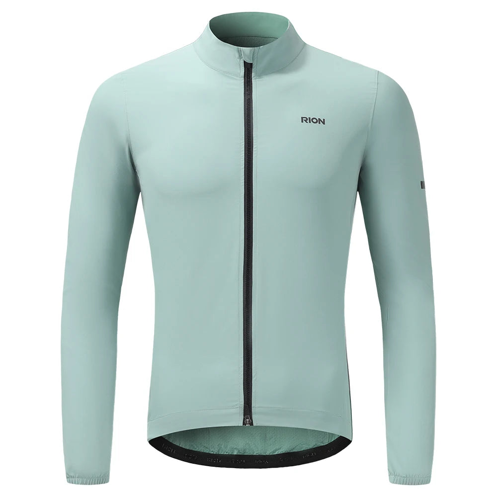 RION Men's Windbreaker Cycling Jacket – Packable, Windproof, UPF50