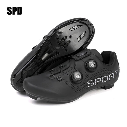 SPD Cycling Shoes - Breathable MTB & Road Bike Sneakers for Men and Women