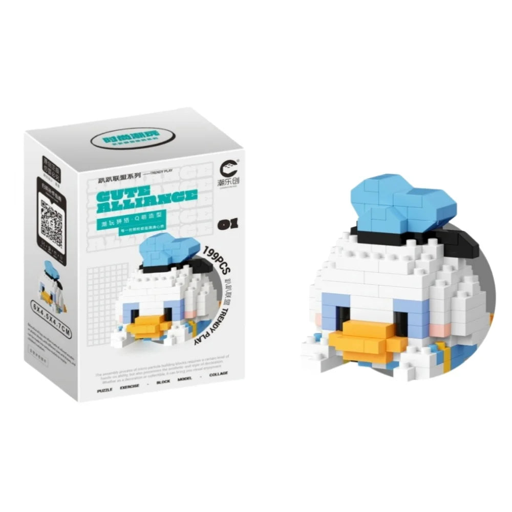 Disney Tsum Tsum Mini Building Blocks – Cartoon Micro Brick Figures