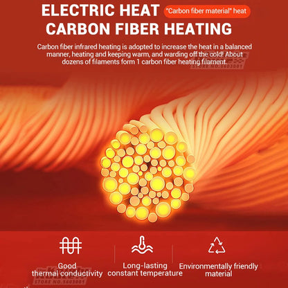 USB Electric Heated Jacket – 21 Heating Zones, 3-Gear Temperature Control