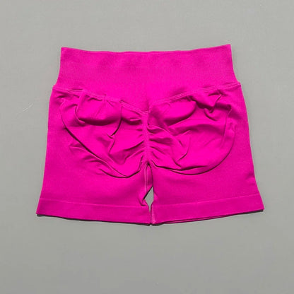 Scrunch Butt Biker Shorts for Women – High Waist Gym Workout Yoga