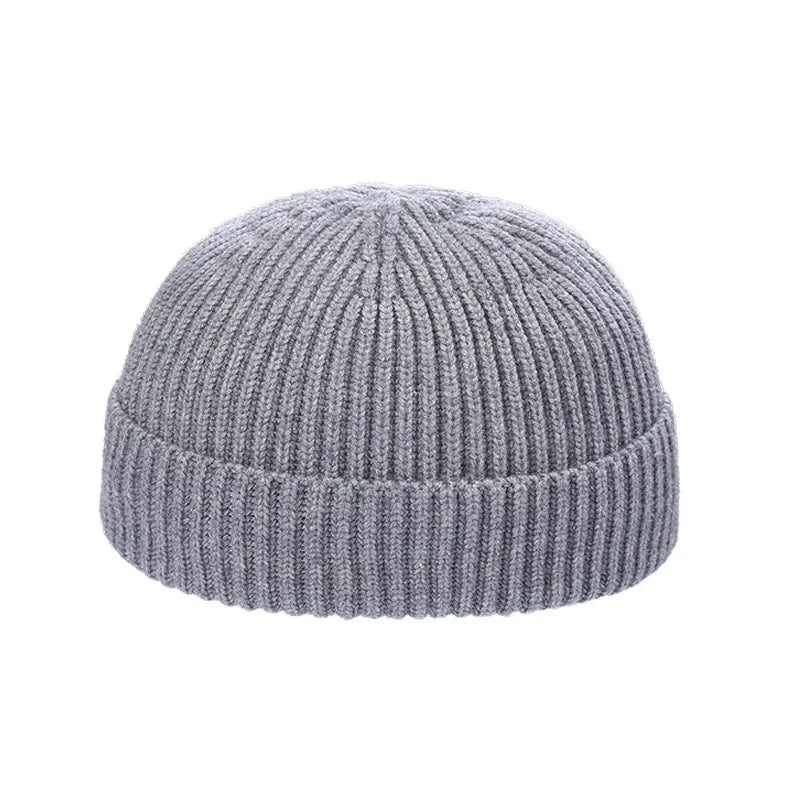 Winter Knit Beanie – Warm Thermal Running Hat for Outdoor Sports & Cycling