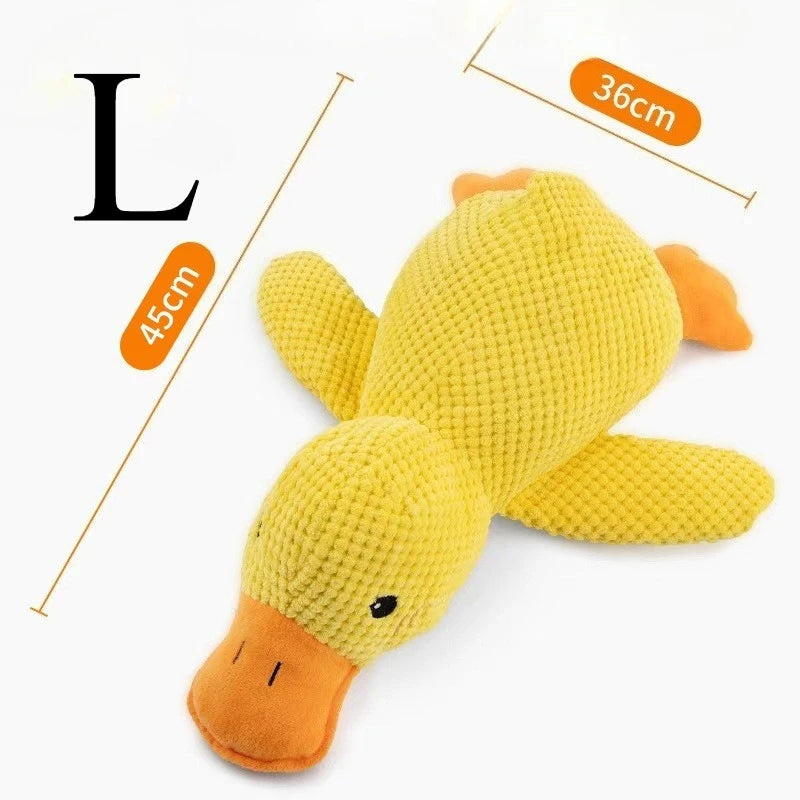 Plush Squeaky Dog Toy – Bite-Resistant Animal Chew Toy for Dogs
