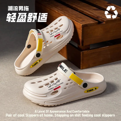 Men's EVA Clog Sandals Breathable Soft Sole Anti-Slip Beach Outdoor