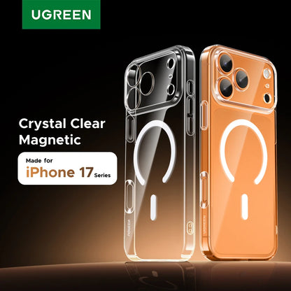 Ugreen Magnetic Case Iphone 17 Pro Cases Shockproof Cover 16 15 14 Air 17pro Max Magsafe Macsafe