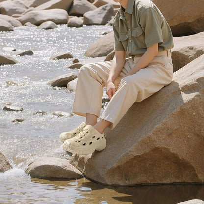 Men's Summer Clogs – Non-Slip Breathable Beach Shoes