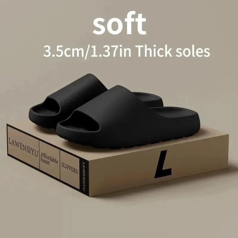 EVA Slide Slippers Unisex Thick Soft Sole Indoor Outdoor Sandals