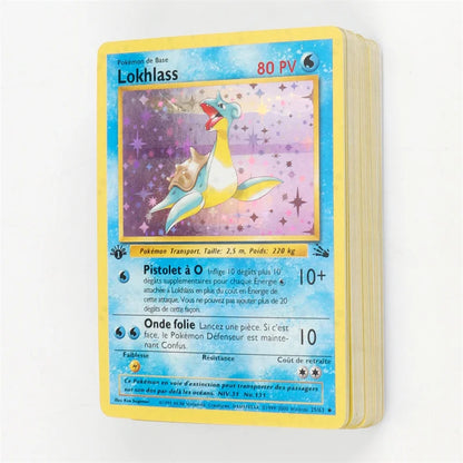 French Version 1996 Year 1st Edition Pok Mon Card Charizard Pikachu Mewtwo Blastoise Collecting Toys