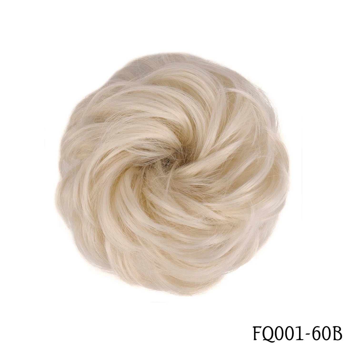 Synthetic Messy Hair Bun Chignon Scrunchies Fake Band Braid Elastic Hairpiece Tail Donut Updo Pieces
