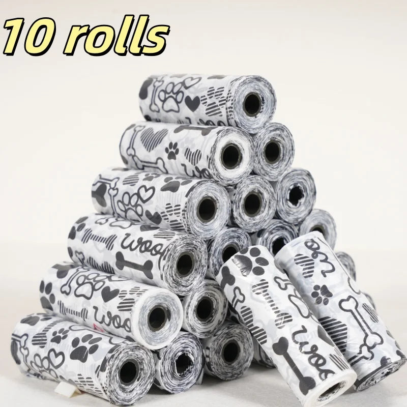 Dog Poop Bags – Thick Leakproof Pet Waste Bags, 3/6/10 Rolls