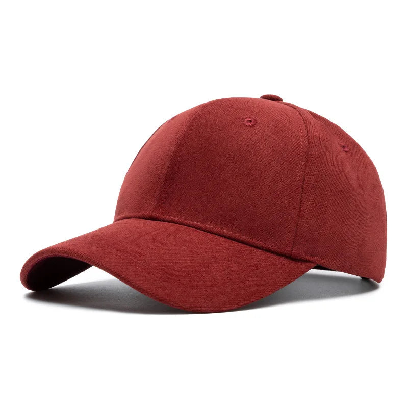 Unisex Snapback Baseball Cap – Solid Retro Adjustable Hat for Men & Women