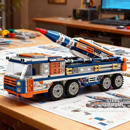 Navy Warship Building Block Model Kit – Compatible with LEGO Construction Sets