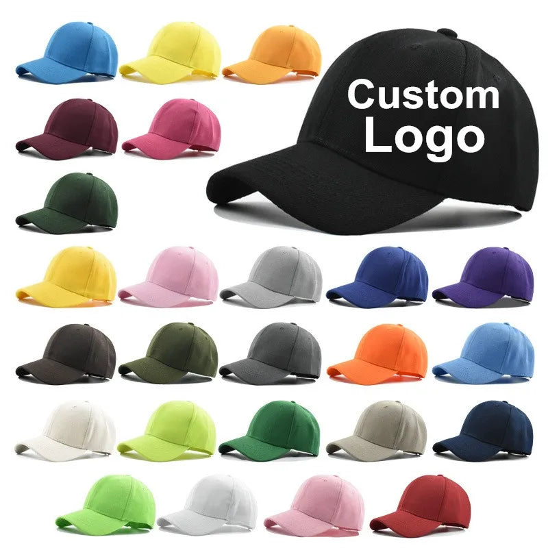 Custom Embroidered Baseball Cap – Personalized Logo Hat for Men & Women