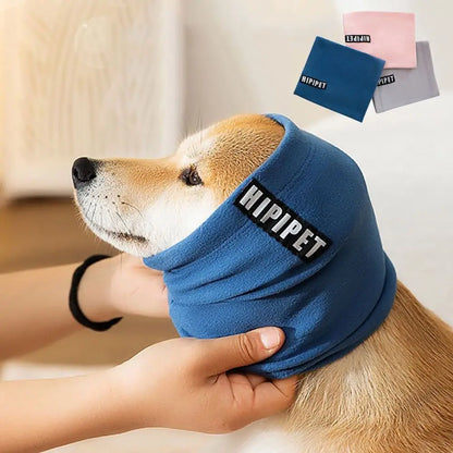 Dog Ear Cover Hood – Soft Warm Pet Grooming Ear Protection
