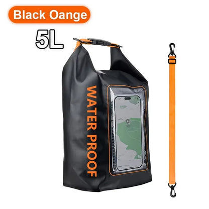 Waterproof Dry Bag with Touch Screen Window – 2L & 5L