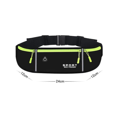 Running Waist Bag – Waterproof Sport Fanny Pack for Phone & Water Bottle
