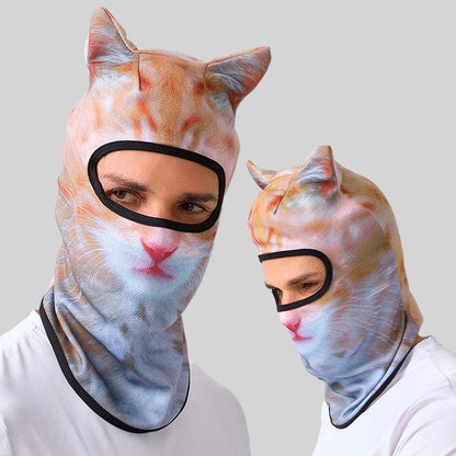 Animal Balaclava Face Mask – Windproof Cycling Hood for Men & Women