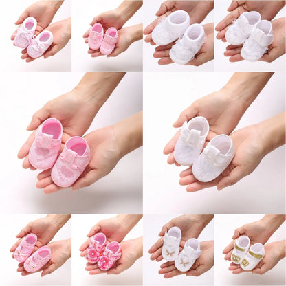 Baby Soft Sole Shoes – Newborn & Infant First Walker Crib Shoes
