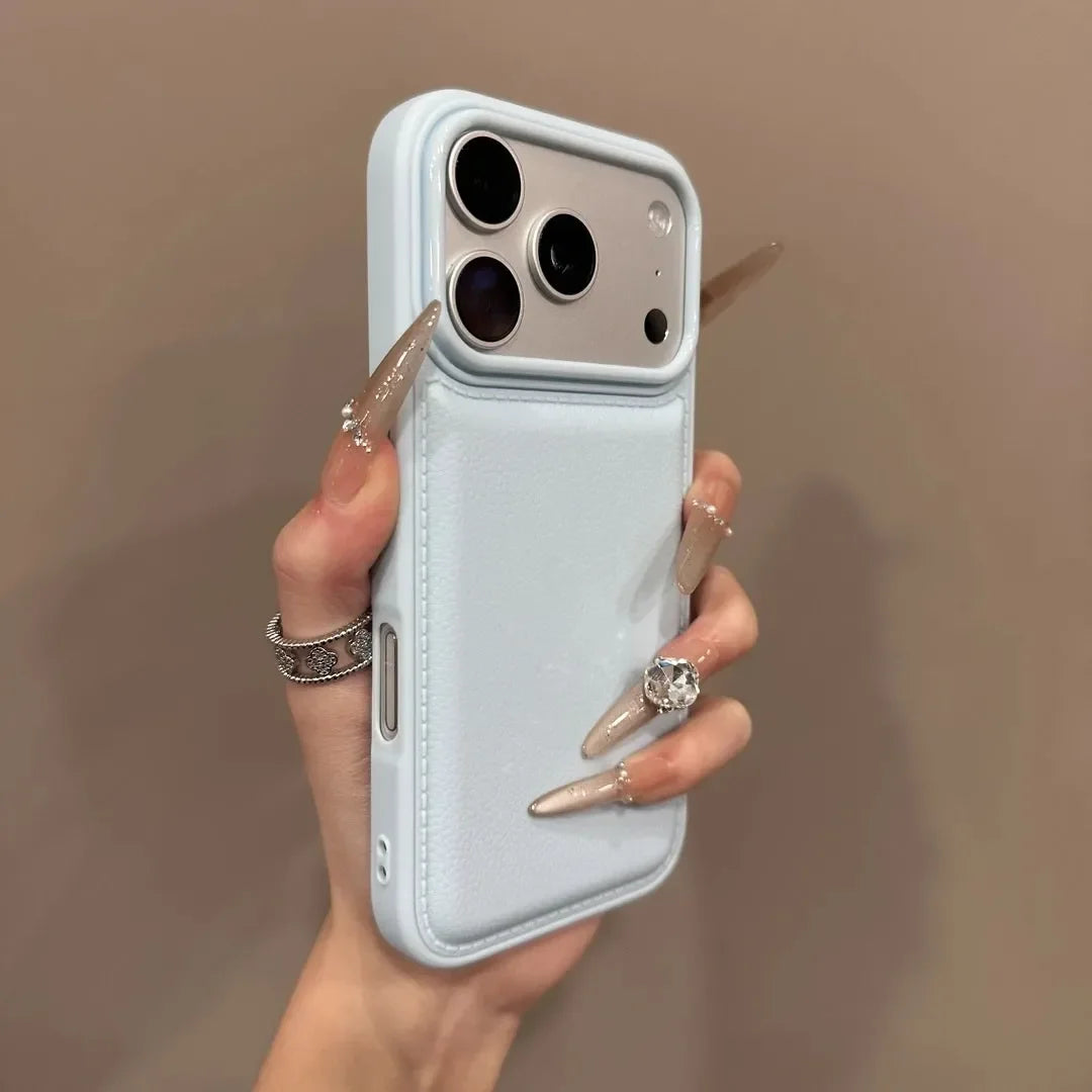 Bulge Leather iPhone Case